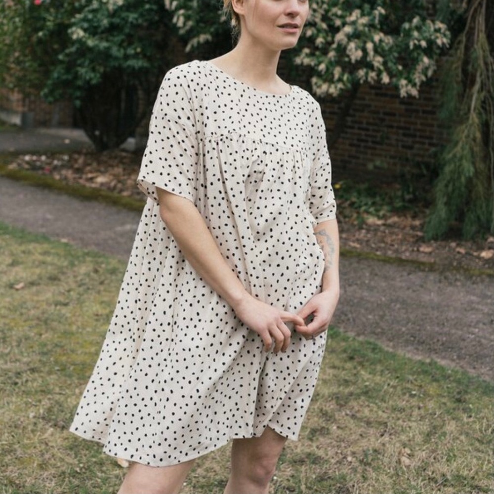 Altar Houseline Mini Marin Polka dot dress